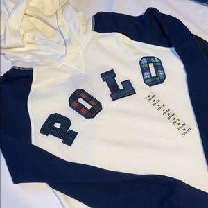 Polo Hooded Sweater NWT